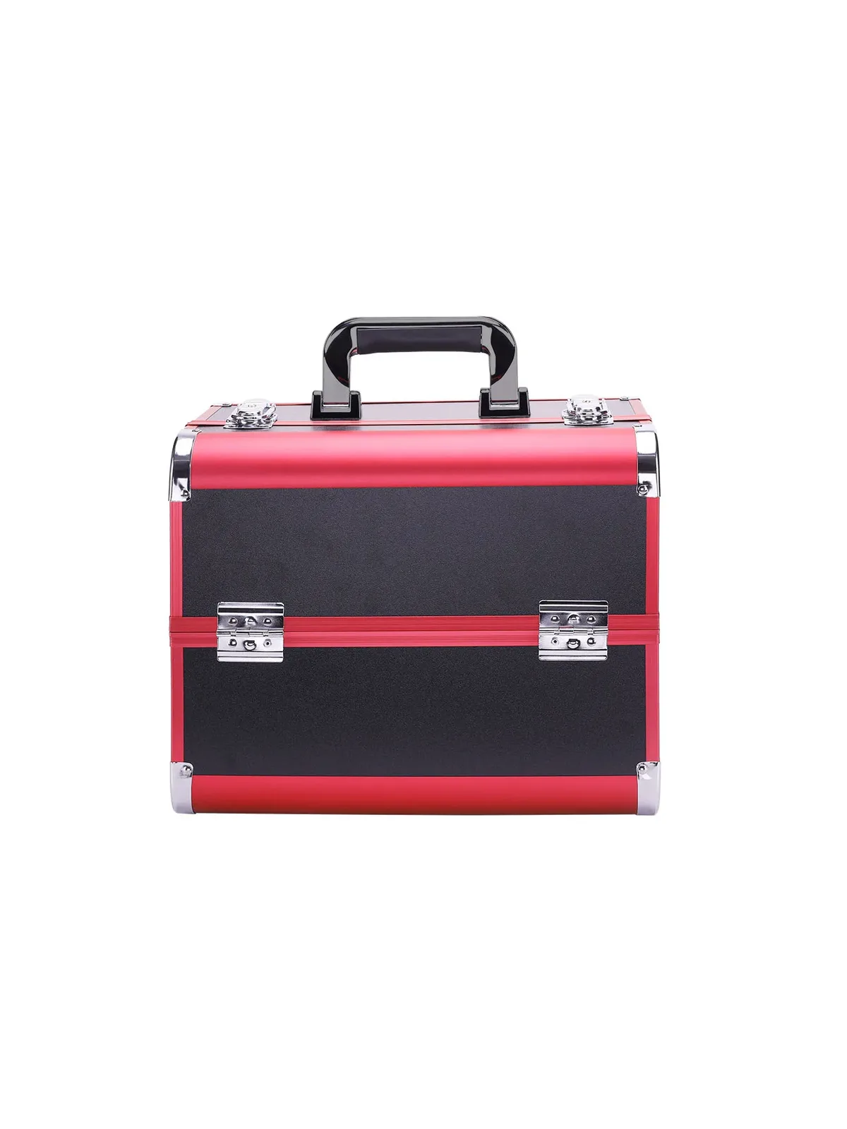 mallette de train de maquillage grandes étuis à cosmétiques portables 4 plateaux boîte de rangement de maquillage professionnelle boîte de maquillage