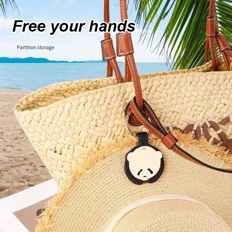 clip de casquette magnétique panda portable, rangement de chapeaux d'extérieur, crochet anti-perte, accessoire de suspension pour sac à dos