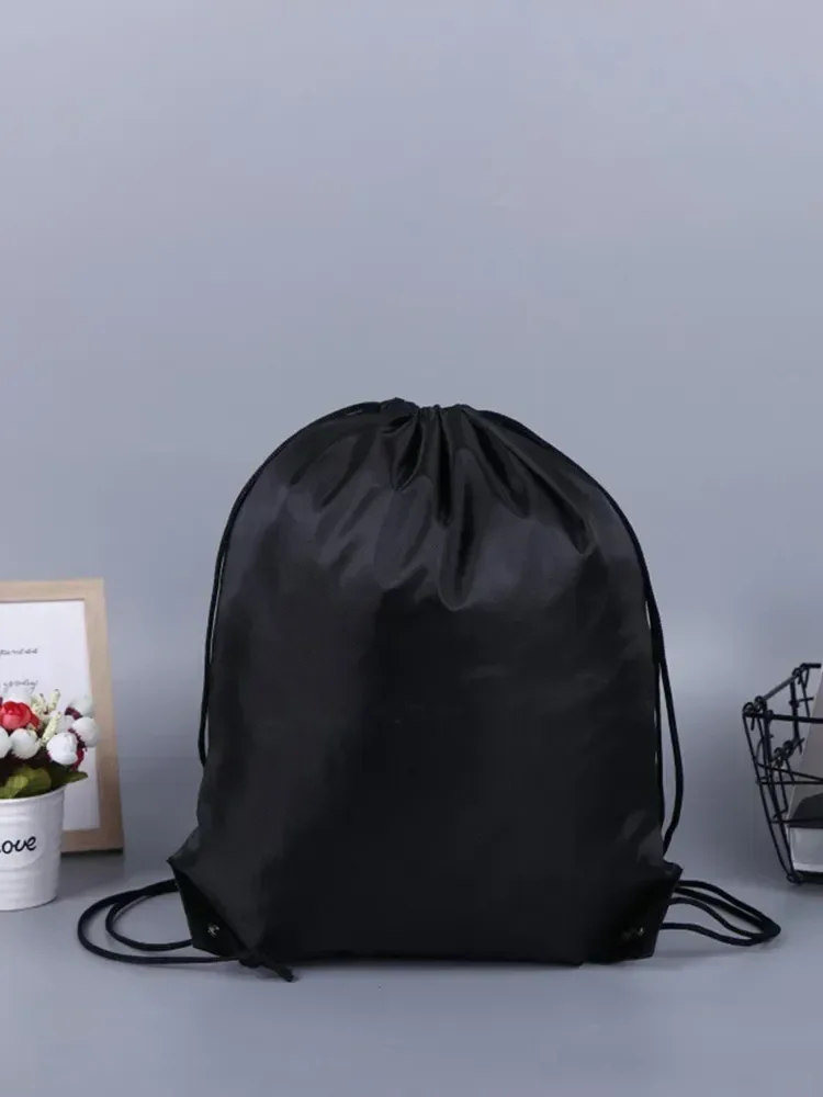 sac à dos de rangement de gymnastique élégant et durable, 1 pièce, avec poche en nylon oxford et fourre-tout, sac de rangement à double épaule