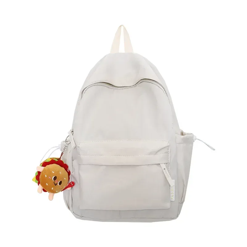 cartable de mode pour adolescents imperméable à l'eau en nylon filles sac à dos mignon femmes sac à dos pour ordinateur portable sac de voyage noir rose bookbag unisexe