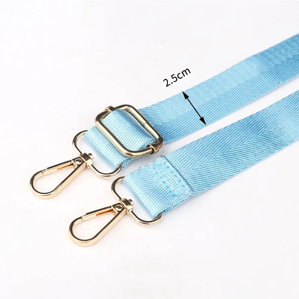 sangle de sac en nylon, sangle de sac à bandoulière, sangle large pour sacs messager, accessoires pour femmes