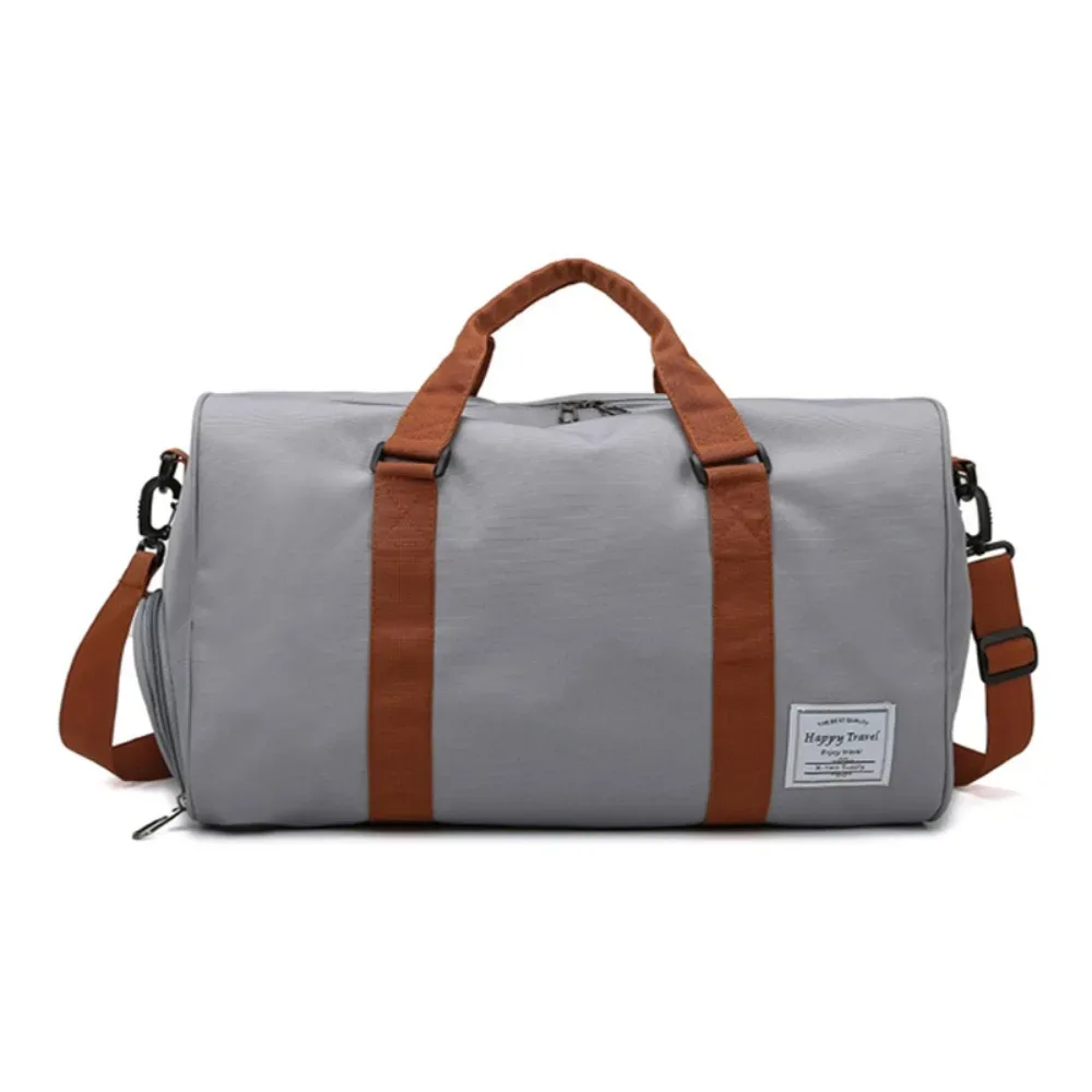 sac de voyage pour homme, grande capacité, sac de sport avec compartiment pour chaussures, sac à main décontracté pour les voyages courts