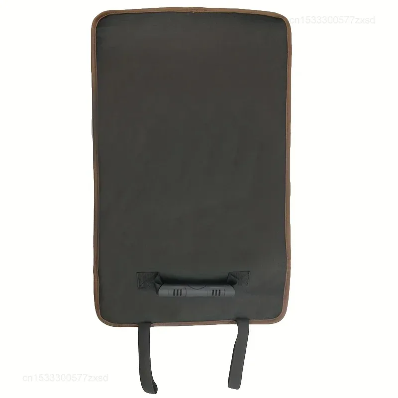 sac de rangement en toile oxford pour outils d'électricien, rouleau à main pliable, étanche, multi-poches, 22