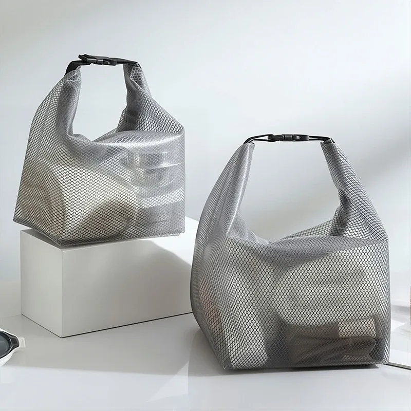 Sac de rangement cosmétique étanche avec boucle, organisateur portable pour maillots de bain, idéal pour le fitness, les voyages, la natation, la randonnée aquatique et les sports de plein air