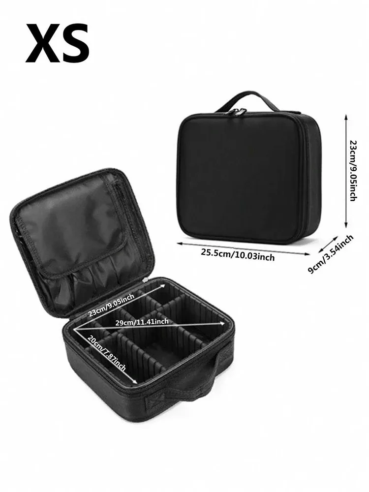 nouvelle trousse de maquillage oxford pour femmes, étanche, grande capacité, trousse de voyage pour cosmétiques, trousse de maquillage professionnelle complète pour artistes, pour femmes