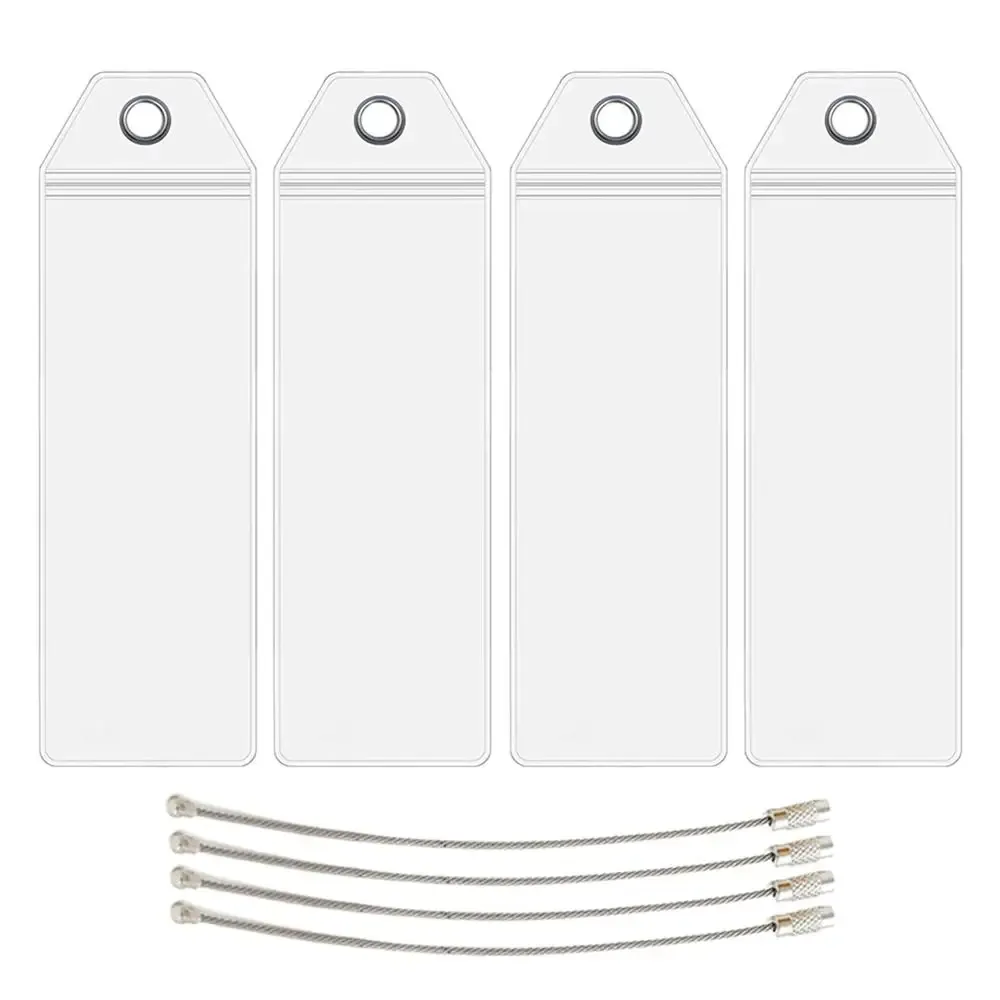 étiquettes de bagages de voyage, porte-étiquettes pour valises, étiquettes de bagages avec boucles en acier, étiquettes pour bagages de croisière