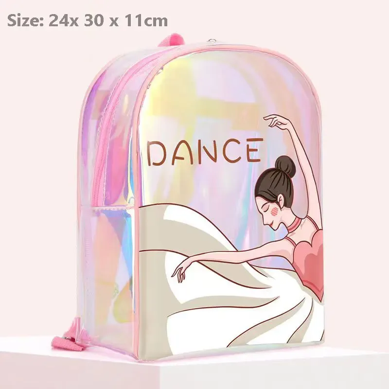 fille bookbag enfants sac à dos enfant laser ballet latin yoga gymnase sport stockage sacs à dos étanche fwash gratuit et résistant à la saleté
