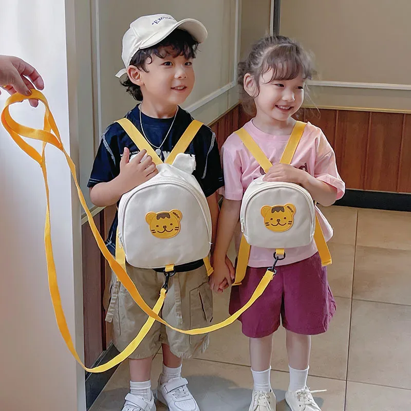 toile bébé sacs à dos maternelle sac d'école ours lapin anti-perte enfants sacs pour filles garçons enfants sacs à dos pour voyage