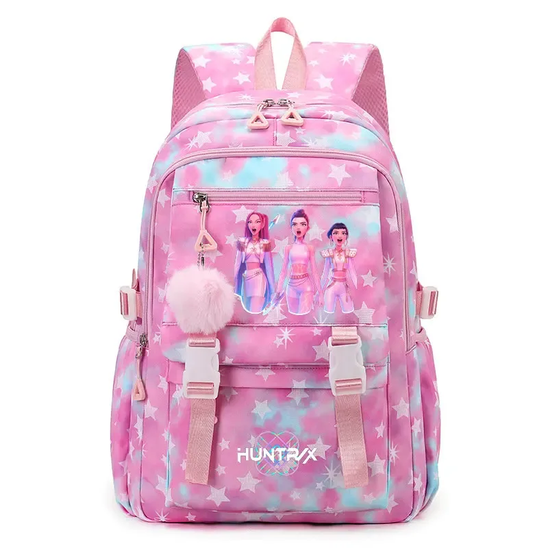 sac à dos kpop demon hunters pour étudiantes, lycéennes, collégiennes, polyvalent, adapté au quotidien et aux activités de plein air