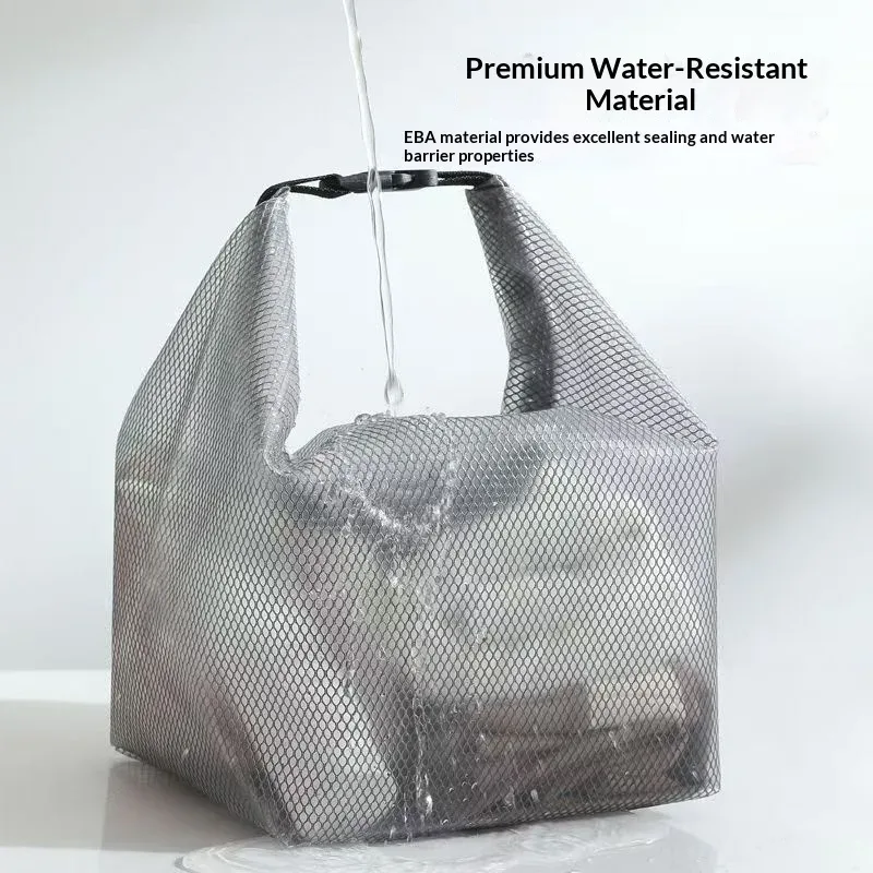 sac de rangement étanche homefish, pour vêtements de fitness, natation, salle de bain, grande capacité avec cordon de serrage, sac de toilette d'extérieur
