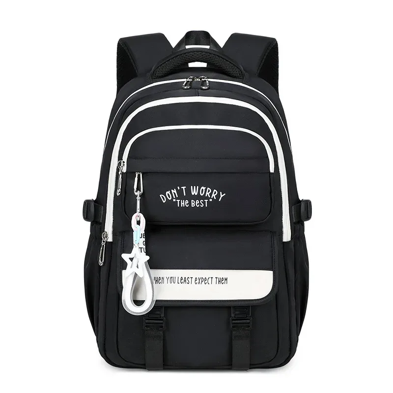 nouveau sac à dos scolaire tendance pour collégiens, grande capacité, sac à dos pour écoliers, style ins, mochila