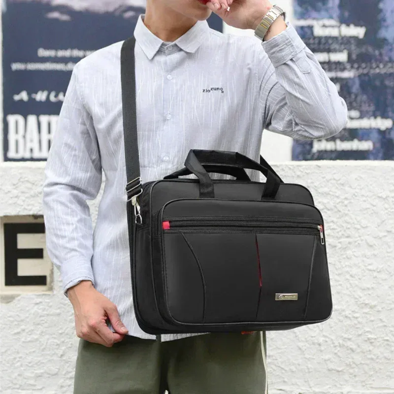 porte-documents de grande capacité, sacs de rangement d'informations pour documents d'affaires, protection pour ordinateur portable de voyage de week-end, organiser les accessoires de sac à main