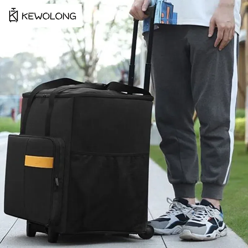 étui de transport tout-en-un pour ordinateur de bureau, sac de voyage avec compartiment pour clavier amovible, solution de stockage mobile pour ordinateur et moniteur