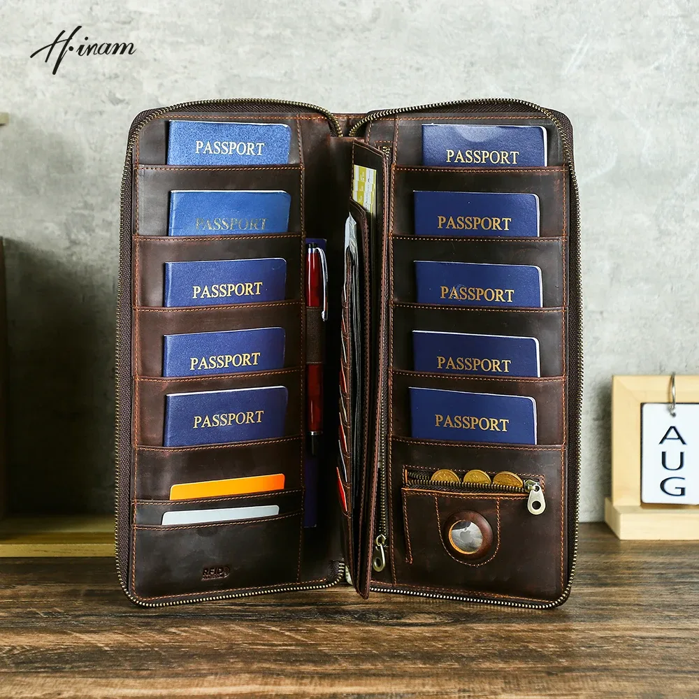 Packs de passeport portefeuille porte-passeport de voyage familial étui à documents organisateur porte-carte pochette RFID Anti-vol Anti-perte