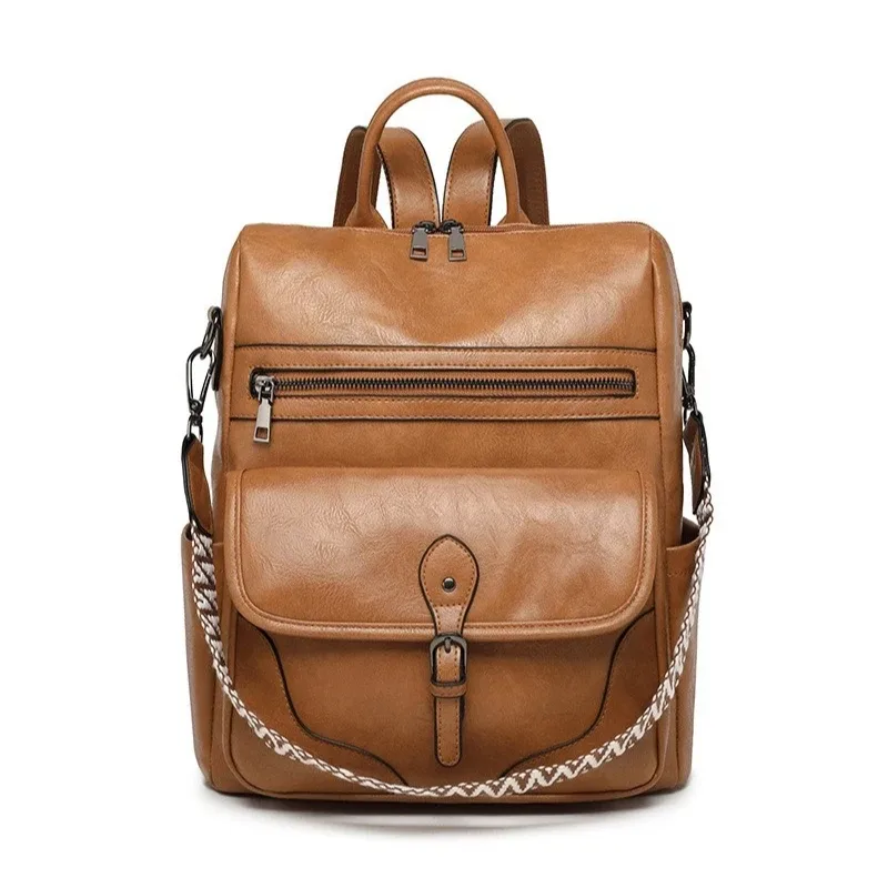 sac à dos sac à main pour femmes sac à dos de voyage créateur de mode dames sacs à bandoulière en cuir pu mode sac à dos antivol
