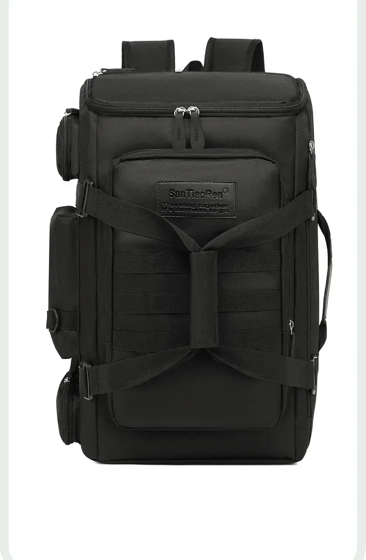 multi-poches hommes sac à dos pour ordinateur portable voyage grande capacité voyage affaires bagage à main week-end sac à dos décontracté bagages sac de randonnée bolso
