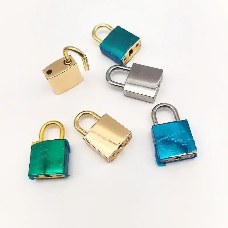 1 pièce de fermoir carré en métal pour sac, cadenas, boucle de fermeture, fermoir de bagage, accessoires décoratifs pour sacs à main et sacs diy.