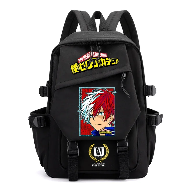 petit sac à dos my hero academia anime pour filles, sac à dos léger et décontracté pour étudiants, sac à dos de voyage pour l'école