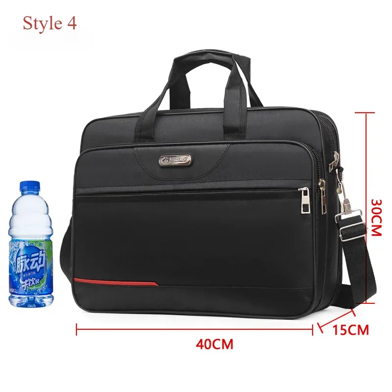 porte-documents de grande capacité, sacs de rangement d'informations pour documents d'affaires, protection pour ordinateur portable de voyage de week-end, organiser les accessoires de sac à main