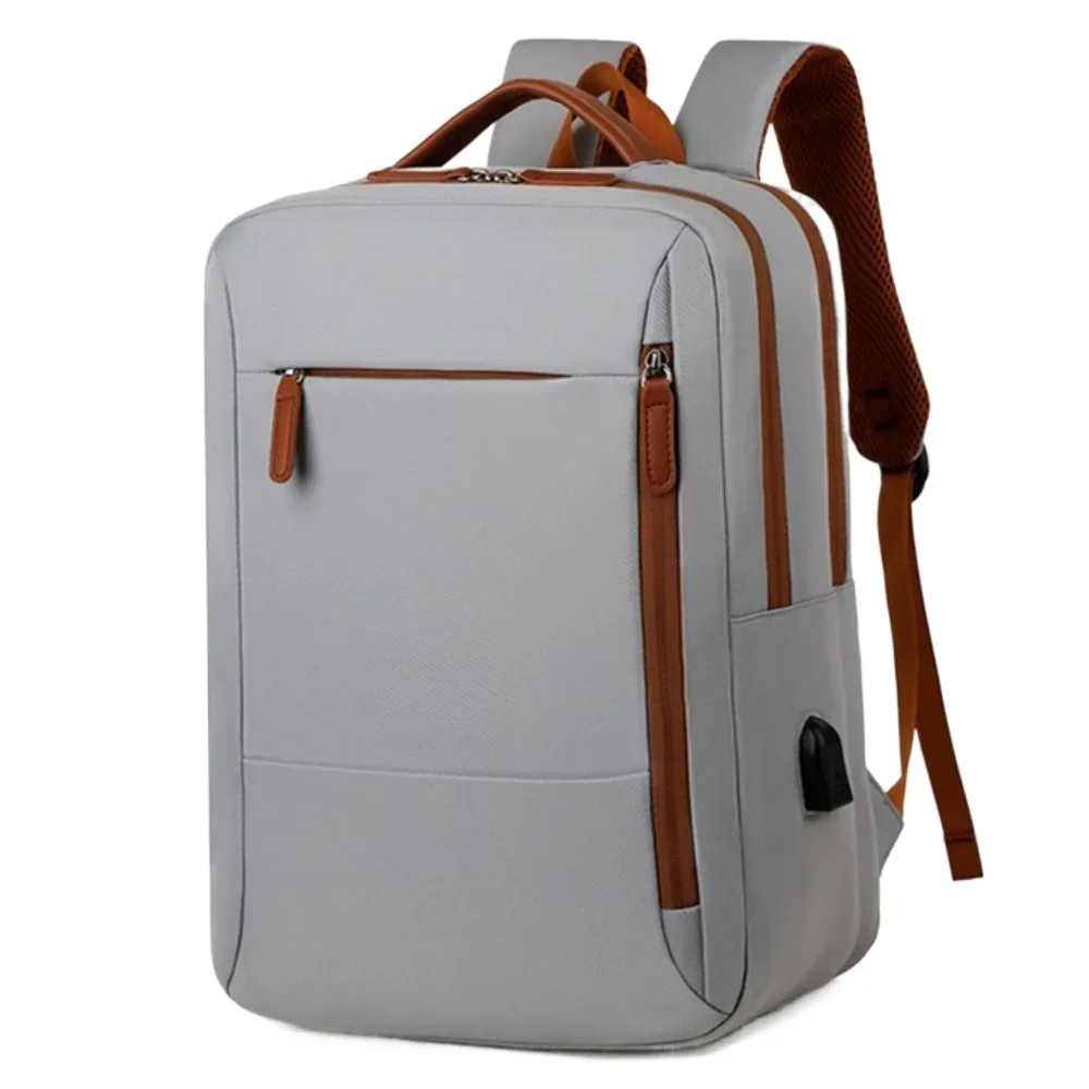 sac à dos oxford pour ordinateur portable, résistant à l'usure, multi-couches, sac d'école pour étudiants, grande capacité avec sangle de bagage, sac à dos d'affaires, voyage