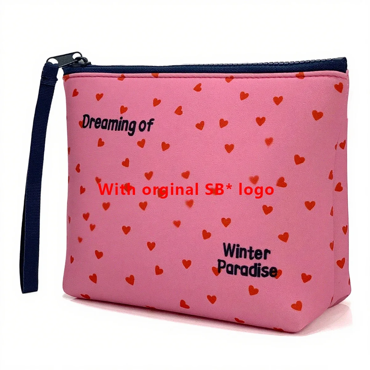 Pochette de voyage en néoprène, trousse de toilette, sacs de maquillage en néoprène à la mode pour femmes, sacs à cosmétiques de grande capacité