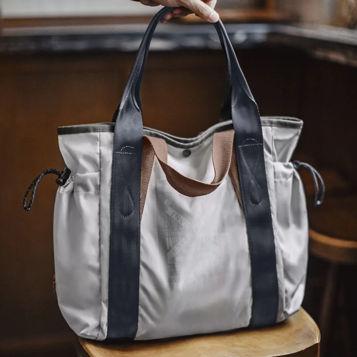 maden – sac fourre-tout vintage étanche pour hommes, sacs à bandoulière de grande capacité, sac pour ordinateur portable de banlieue, sac à main polyvalent pour voyage