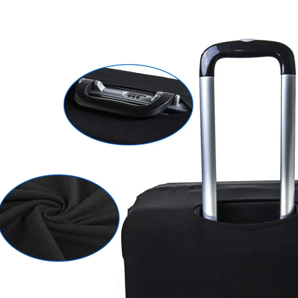 housse de protection pour bagages, housse de valise, accessoires de voyage, impression de motifs de poitrine, housse élastique anti-poussière, applicable pour 18 à 32 pouces