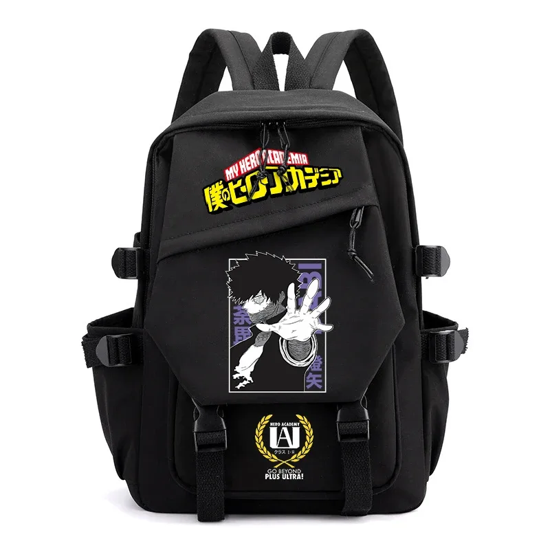 petit sac à dos my hero academia anime pour filles, sac à dos léger et décontracté pour étudiants, sac à dos de voyage pour l'école