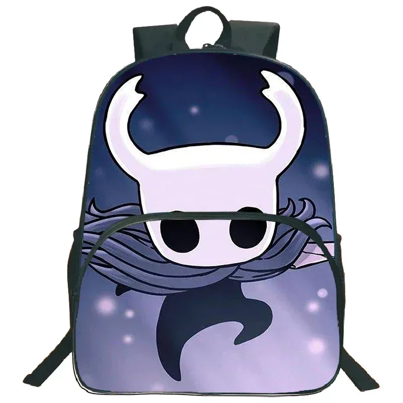 sac d'école léger sac à dos de chevalier creux jeu de dessin animé impression cartable pour enfants sac à dos de grande capacité garçons filles sac à dos de voyage
