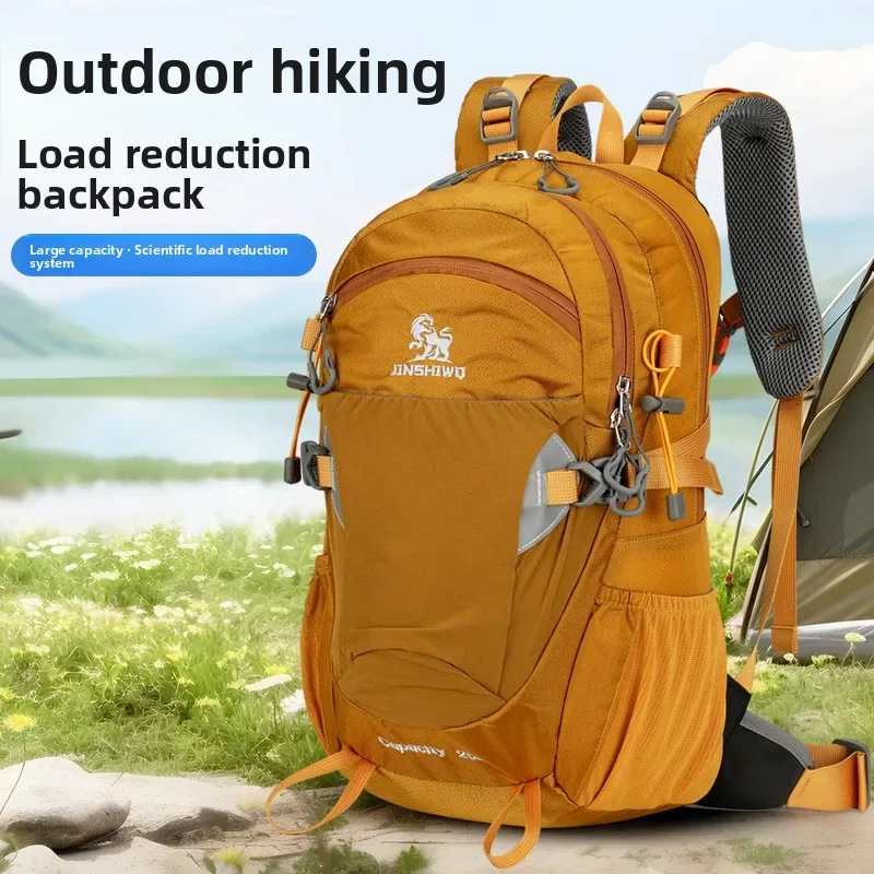 Sac à dos de randonnée pour sports de plein air, respirant, imperméable, ultra-léger, à double bandoulière, sac d'alpinisme, sac de voyage, sac de cyclisme