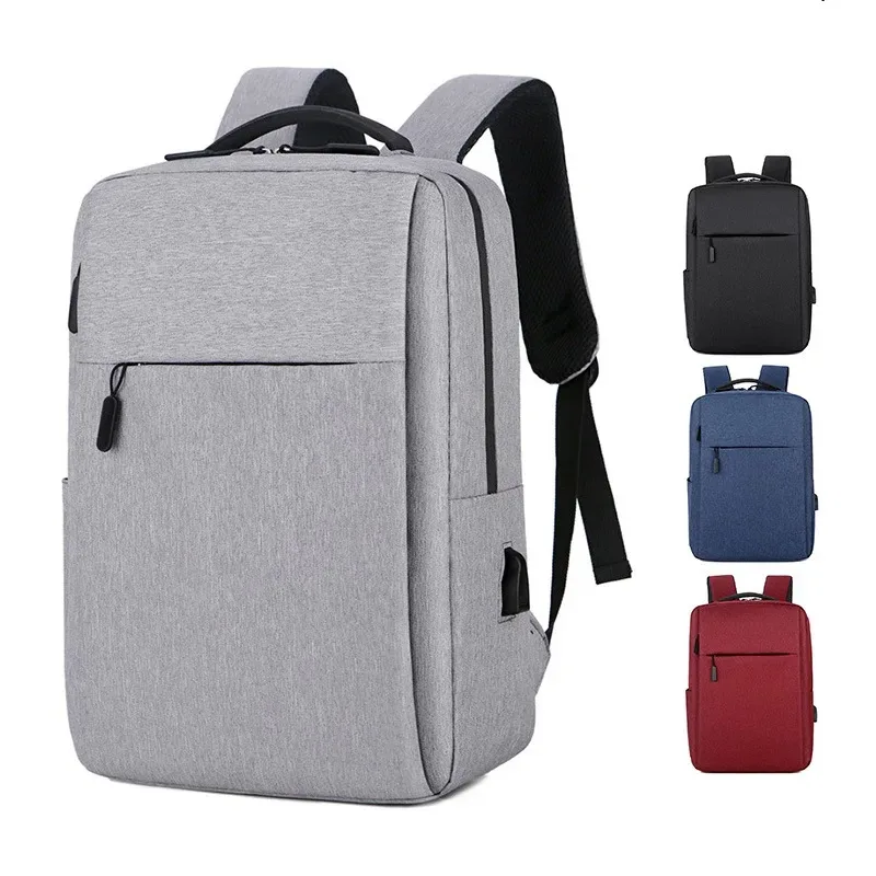 sac à dos d'affaires pour hommes, sac d'école décontracté pour étudiants, sac d'ordinateur étanche, sac de sport, sac de voyage 16 pouces avec port de chargement usb