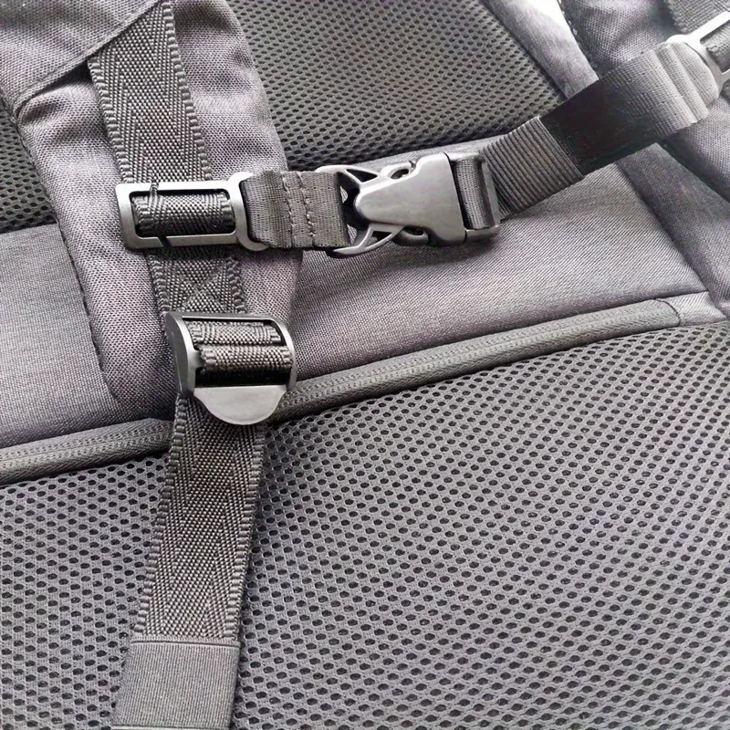 sac à dos antidérapant, sangle de poitrine, boucle réglable pour l'extérieur, sangle externe, sangle portable avec boucle de dégagement