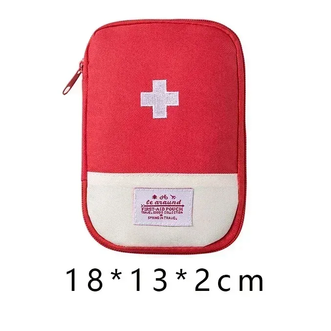 sac de rangement portable, sac de médicaments d'urgence de premiers secours, organisateur de survie de pilules en plein air, kits d'urgence, paquet d'accessoires de voyage