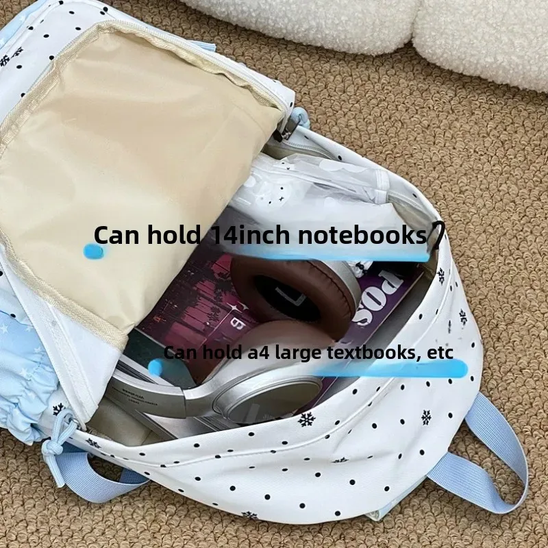 nouveau sac à dos imprimé grande capacité pour femmes, sac à dos décontracté pour étudiantes du collège, du lycée et des écoles primaires