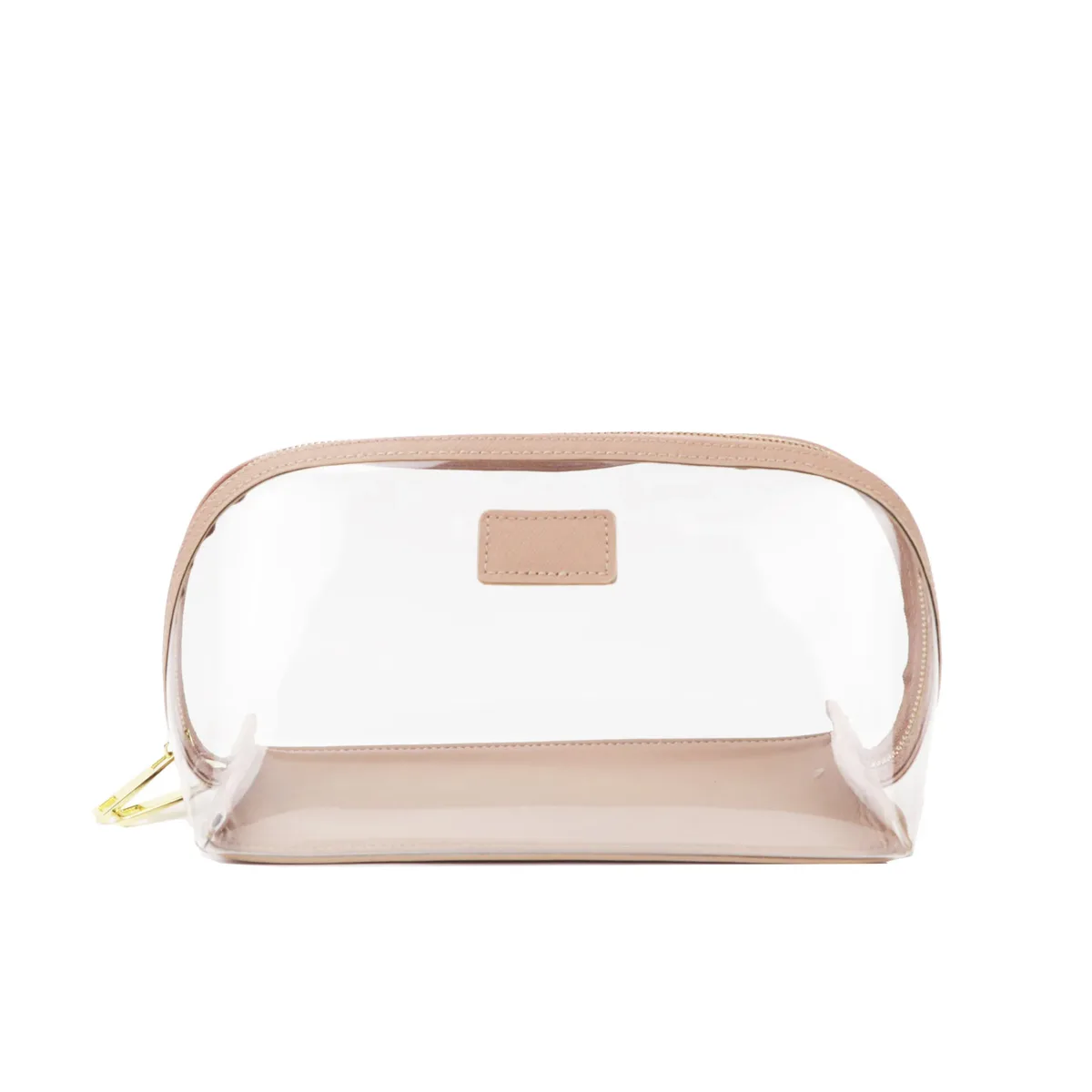 ensemble de sacs à cosmétiques de voyage en cuir véritable personnalisé, sac de rangement étanche pour pinceaux de maquillage, sac à cosmétiques portable transparent en pvc tpu