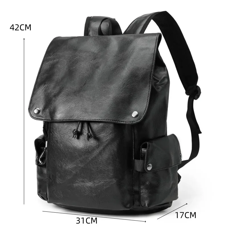 nouveau sac à dos homme 2026 – design tendance, grande capacité, idéal voyage et ordinateur portable, sac d'école souple de luxe