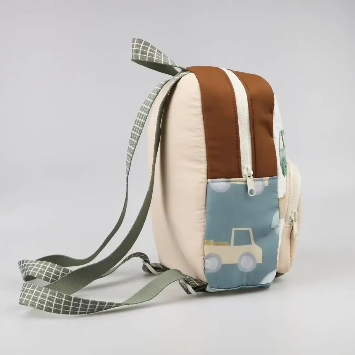 sac de broderie de voiture, sac à dos pour enfants, nom personnalisé, sac à dos, sac de marche, sac à couches personnalisé pour garçons et filles