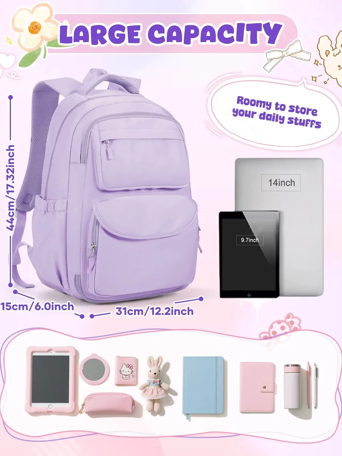 cartable de maternelle sac à bandoulière fille garçon bookbag enfants voyage sac à dos enfant sac à dos, adolescents collège lycée sac à dos