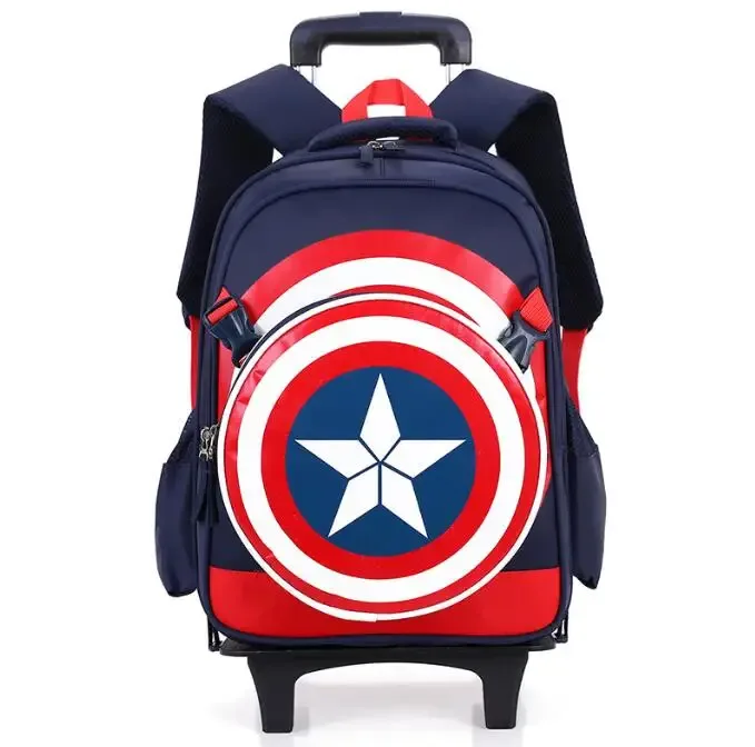 sac de chariot d'école pour enfants pour garçons sac à dos à roulettes d'école pour enfants sac d'école mochilas avec roues sacs à dos à roulettes