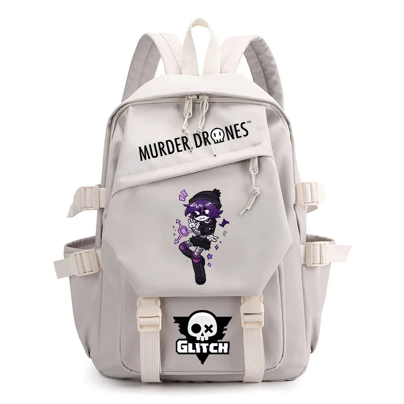 anime meurtre drones sac à dos teenarge ordinateur portable sacs de plein air cartable hommes femmes casual voyage sacs à dos étudiants école mochila