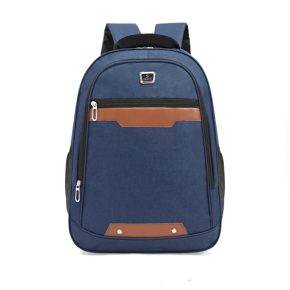 sac à dos simple et décontracté pour hommes, nouvelle grande capacité, sac d'ordinateur d'affaires, mode décontractée, sacs à bandoulière pour étudiants du premier cycle du secondaire