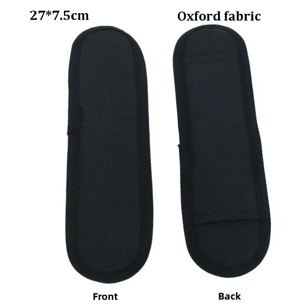 coussin de bandoulière détachable respirant de haute qualité pour sac à dos noir, accessoires de sac à bandoulière de décompression