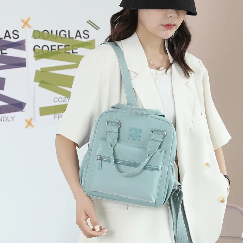 petit sac à dos de voyage en tissu doux durable pour femmes, sac à dos pour filles, sac à dos pour le shopping, style azole, haute qualité, mode, sac