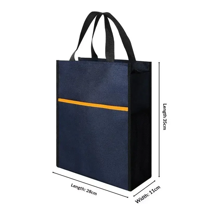 sacs fourre-tout pour étudiants de haute qualité, durables et de grande capacité, sacs fourre-tout de bureau, sacs pour documents et sacs de rangement pour manuels scolaires.