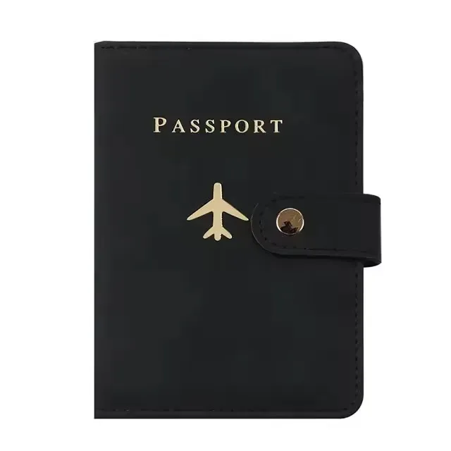 porte-passeport pour voyage essentials, étui portefeuille pour accessoires de voyage, porte-livres de passeport pour femmes/hommes
