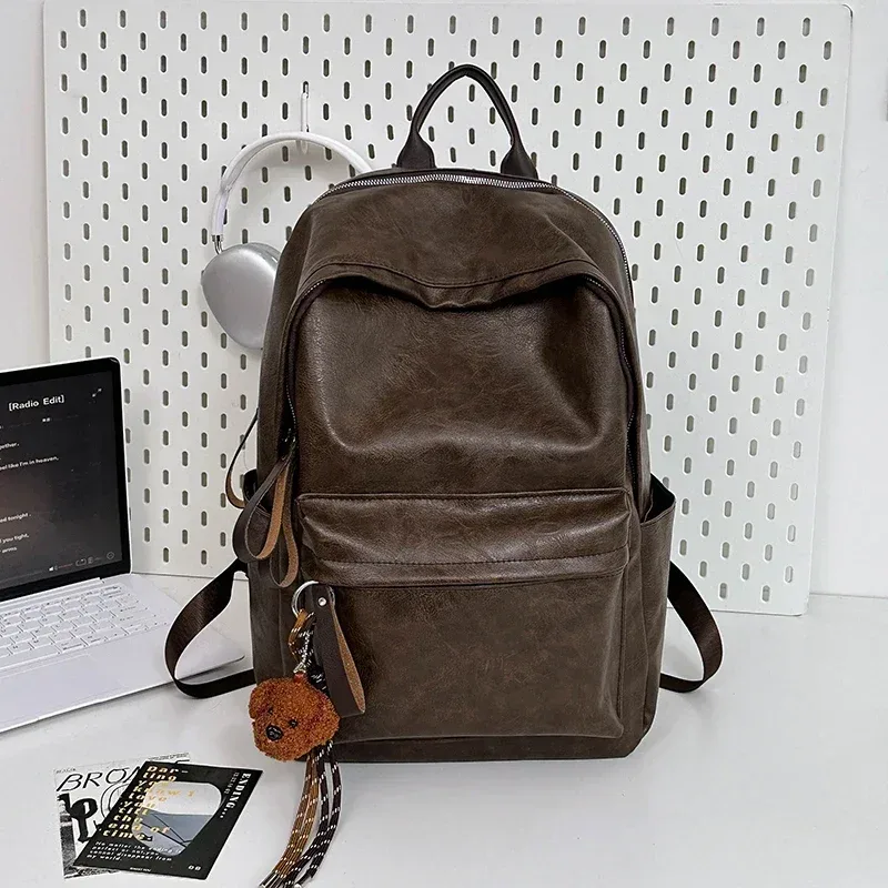haute qualité femmes homme sac à dos en cuir pu hommes sacs à dos fille luxe concepteur sac à dos pochette d'ordinateur grande capacité sacs de voyage