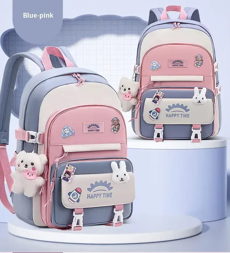 sac à dos d'école primaire pour enfants kawaii fille sac d'école fournitures sacs à dos imperméables pour enfants mochila mujer