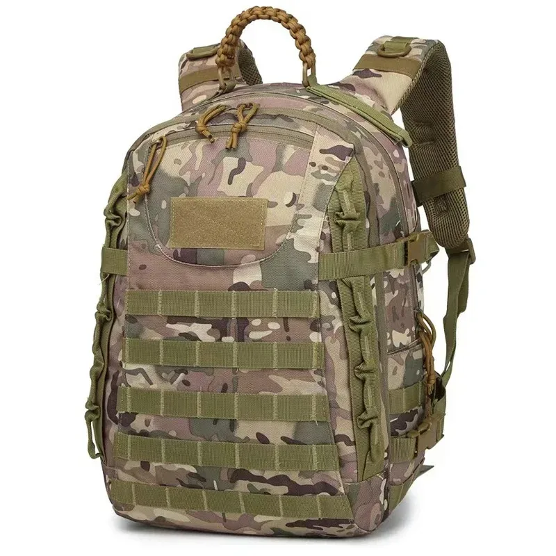 sac à dos d'extérieur 35l, camouflage étanche, camping, randonnée, grand sac de sport résistant à l'usure