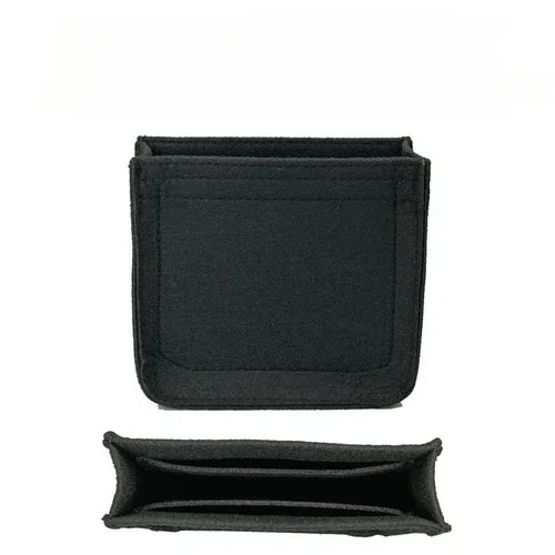 pour h evelyne 16 29 33 sac d'insertion feutre maquillage organisateur sac intérieur sac à main portable base shaper