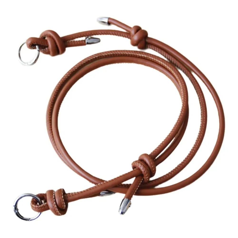 sangle d'épaule de remplacement en cuir pu, couleur unie, longueur réglable, accessoires diy pour sac à bandoulière, design à une seule épaule